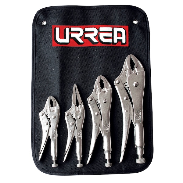 Pliers, Industrial Grade Locking Pliers Set 4Pc